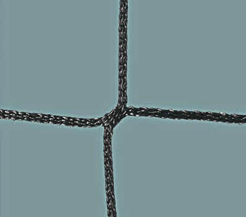 Ballfangnetz Polypropylen, knotenlos 2,3 mm schwarz