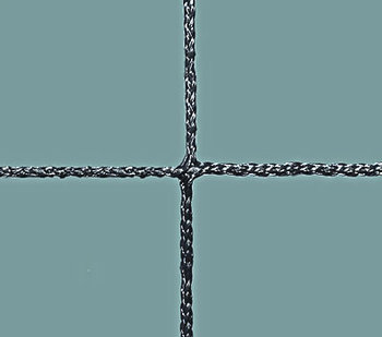 Ballfangnetz Polypropylen, knotenlos 1,8 mm schwarz, qm