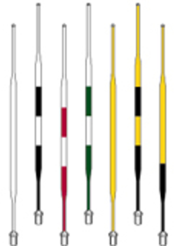 Fahnenstange TOURNAMENT 229 cm, wei&szlig;