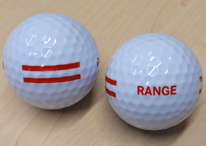RANGE 2-piece Rangeball, wei&szlig; / 95er Kompression
