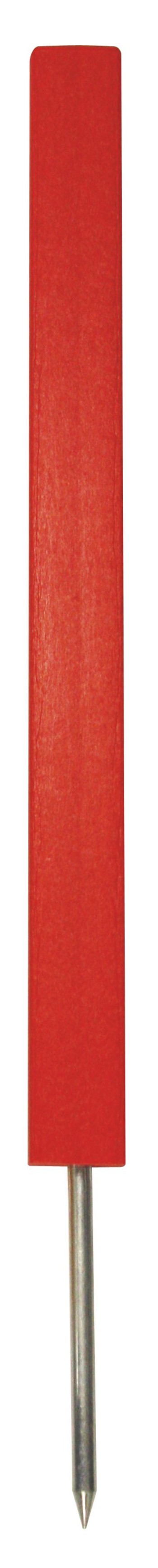PREMIUM Gefahrenmarker 46 cm mit Spike , rot