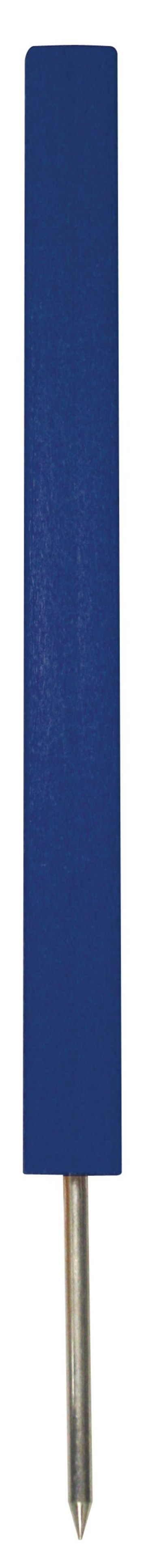 PREMIUM Gefahrenmarker 46 cm mit Spike , blau