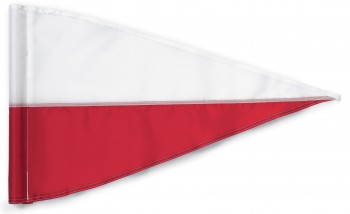 WIMPEL Flagge wei&szlig;-rot, TL