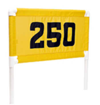 RANGE BANNER gelb, 200 m