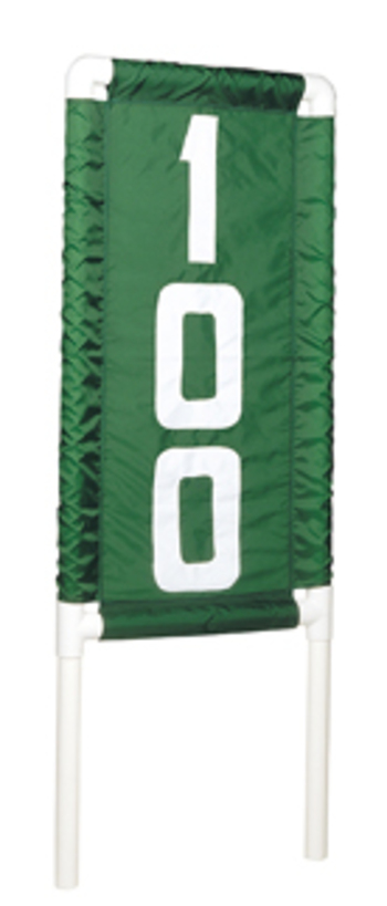 RANGE BANNER vertikal grün, 50 m