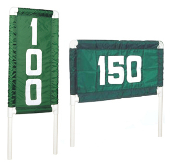 RANGE BANNER horizontal  50 m, grün